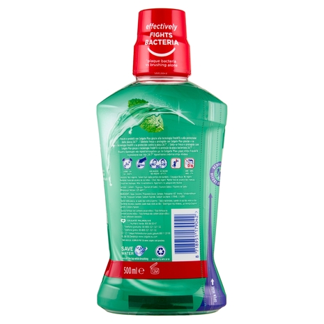 Colgate collutorio Plax Fresh & Protect Soft Mint con antibatterico 500 ml